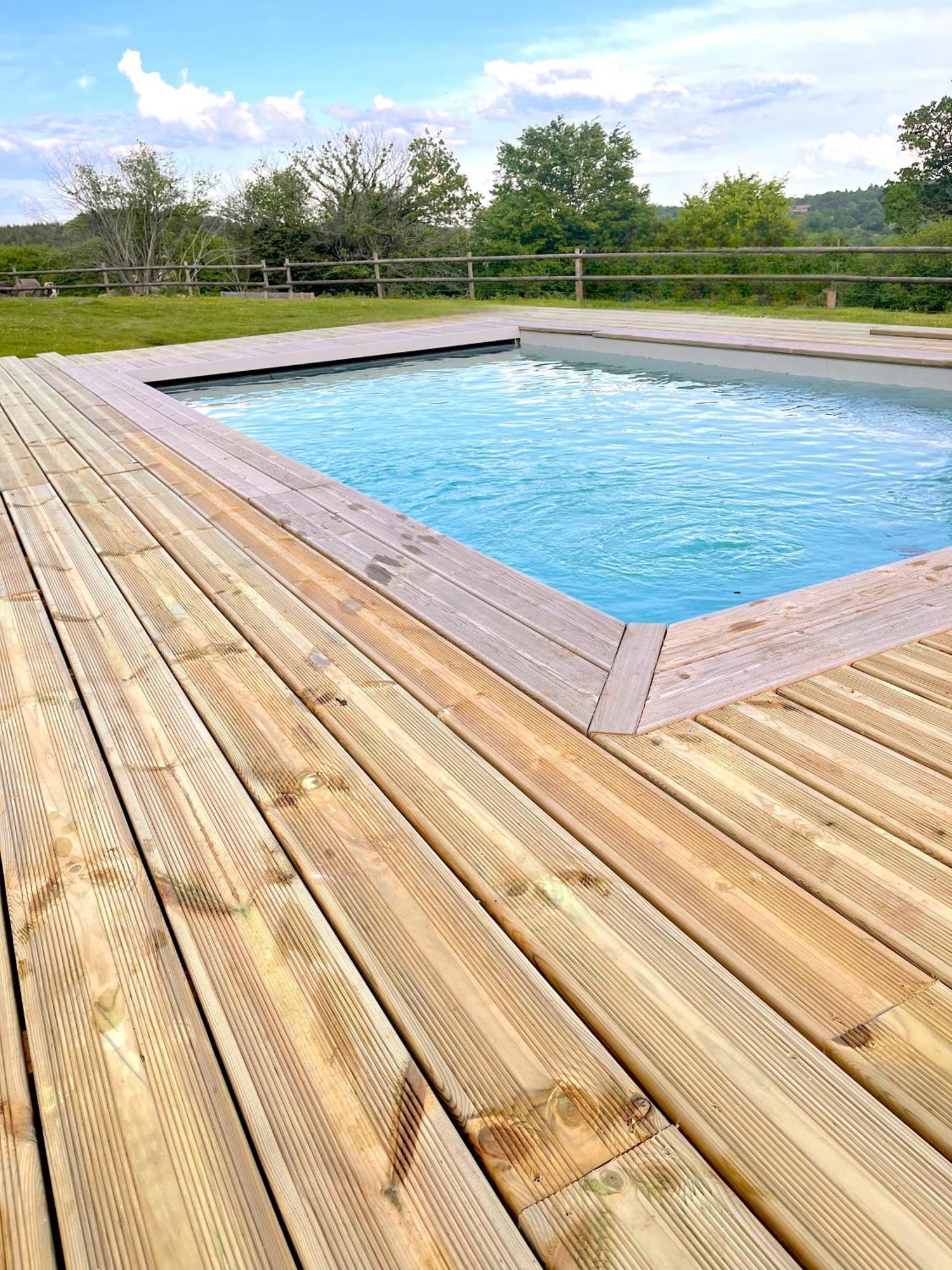 Madelaine Ranch, Nouvelle Piscine 2025 Villa Le Gast Kültér fotó